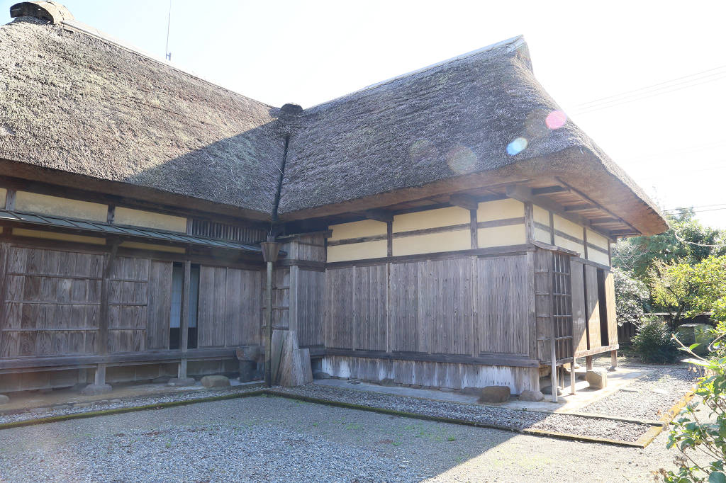 太田家住宅背面